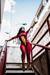 Spiderwoman cosplay