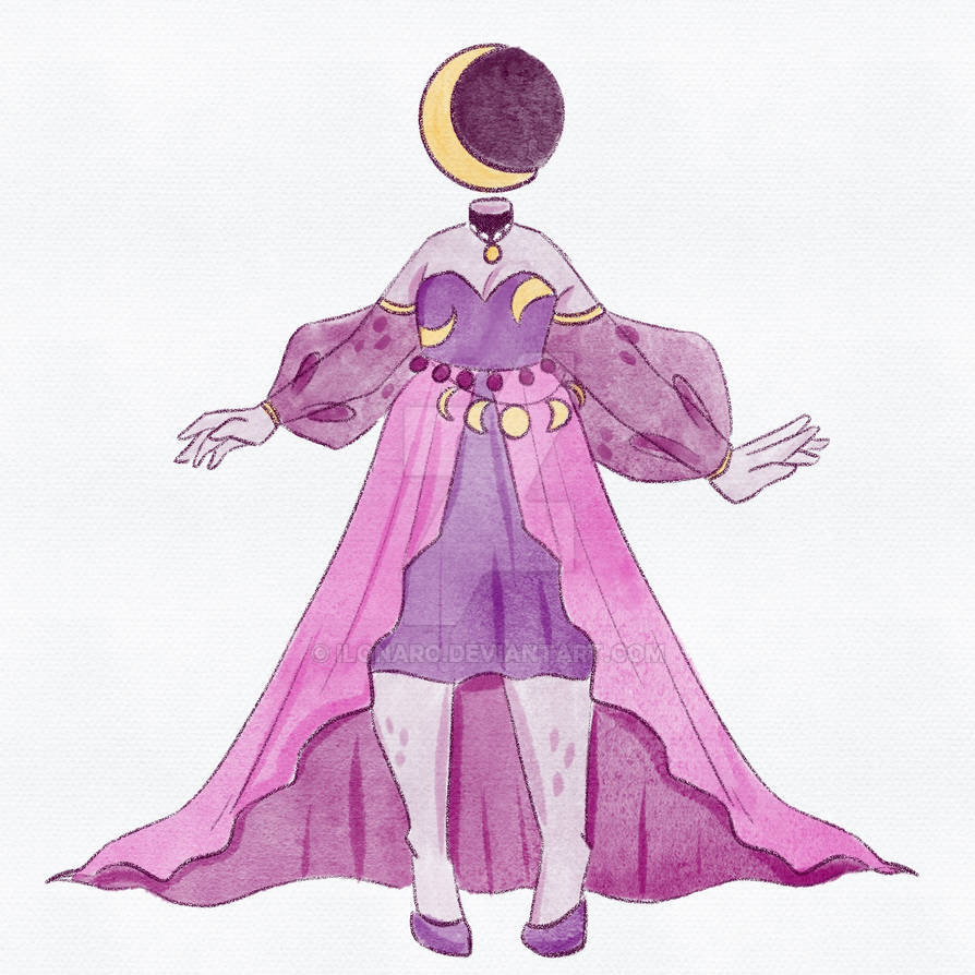 Helper Moon EMERGENCY Adopt | Moon Goddess by IlonaRo on DeviantArt
