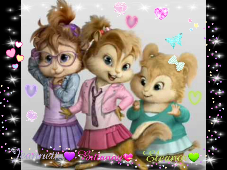 Chipettes Background The Chipettes by PinkPrincessMlee on DeviantArt