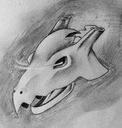 cubone/marrowack ghost evolution skull design