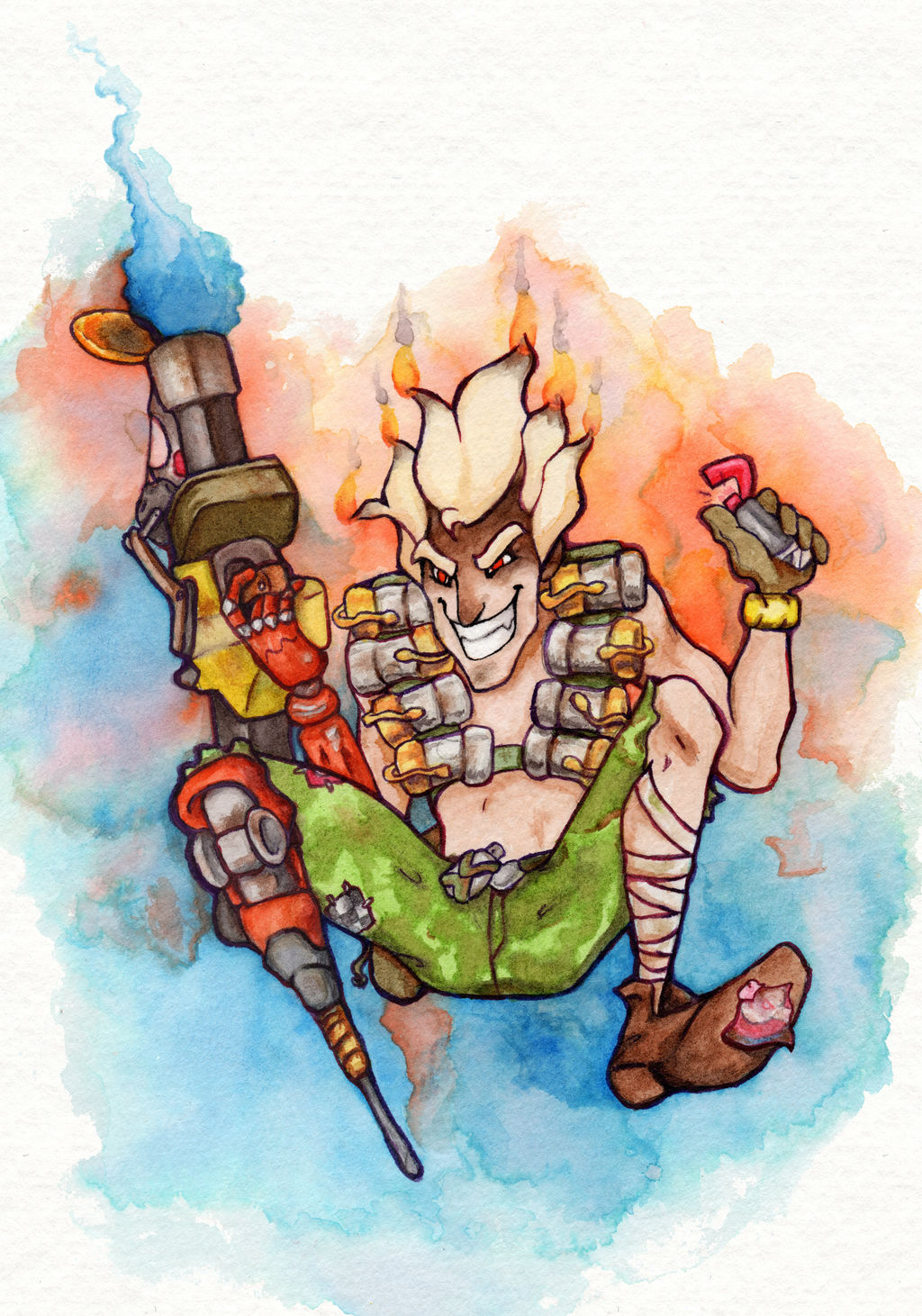 Junkrat Hand Junkrat! by popcultureartisan on DeviantArt