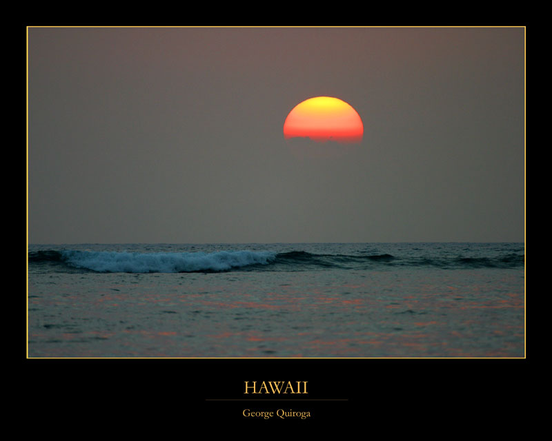 Hawaii - Sunset by QNetX