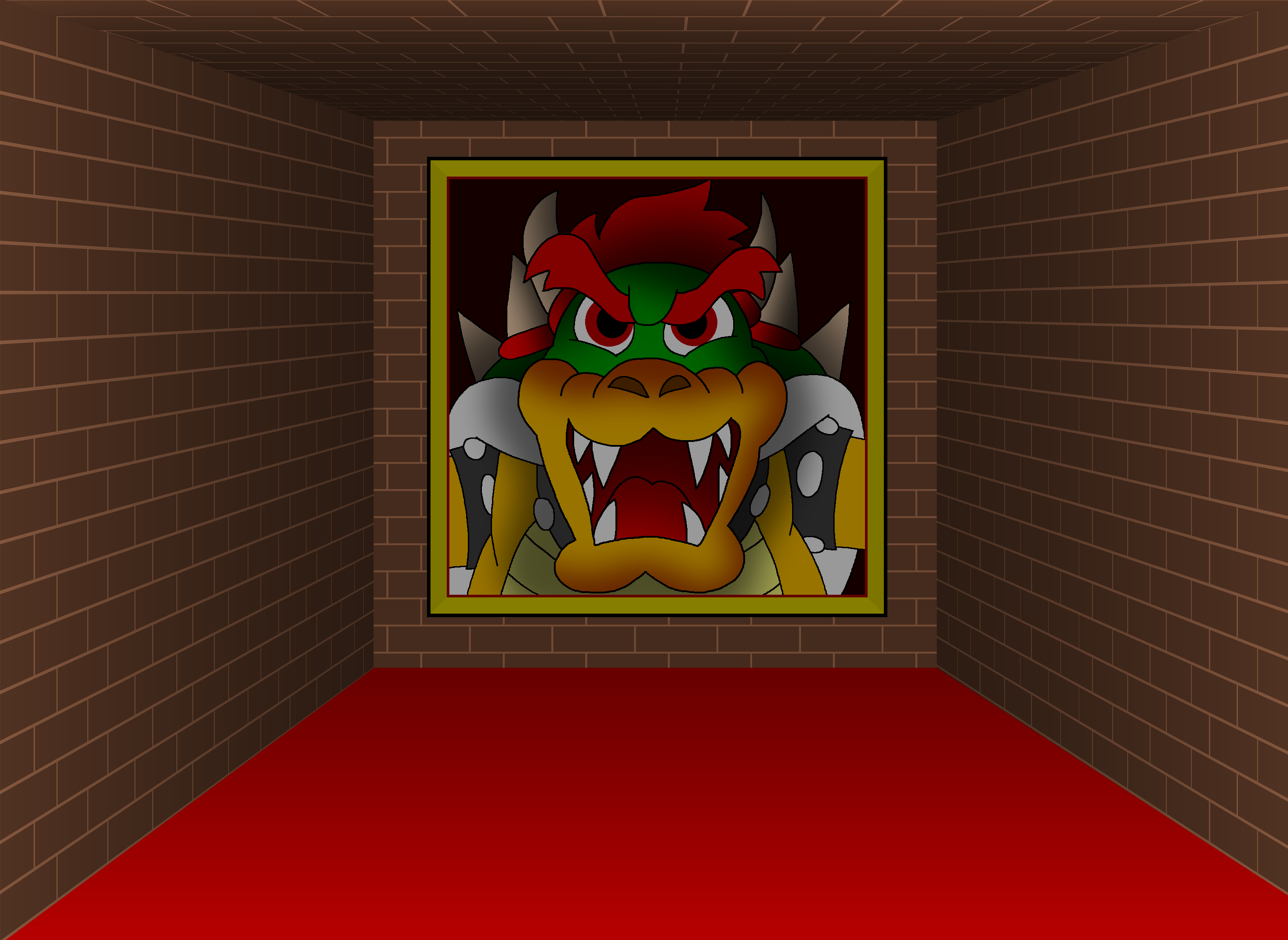 ▷ Painting Bowser by Level Art