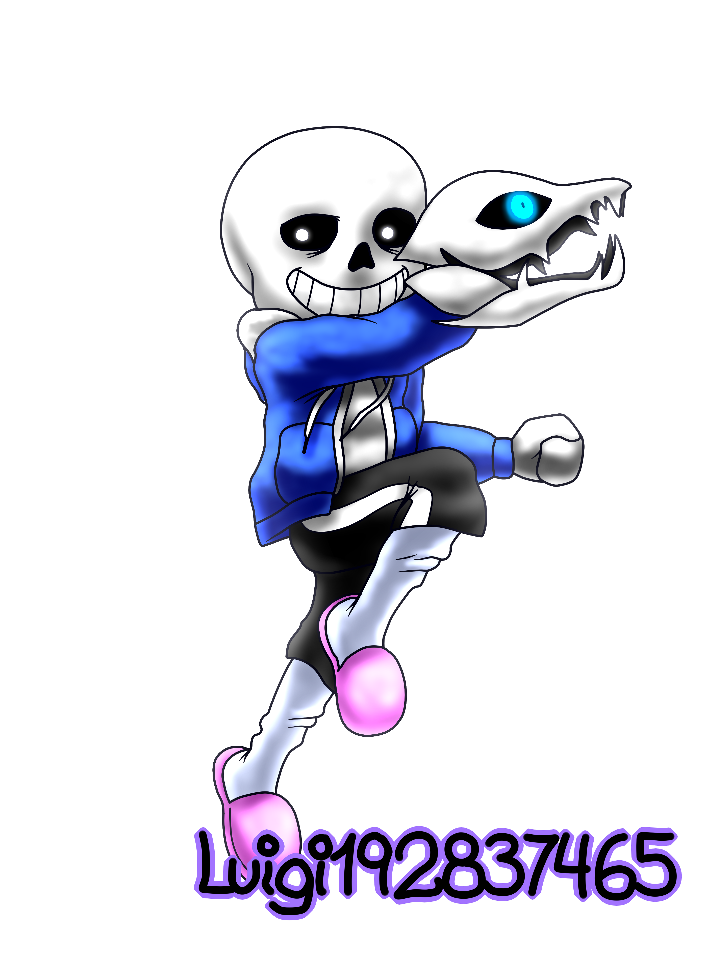 Sans - fighting by MoonRushers on DeviantArt