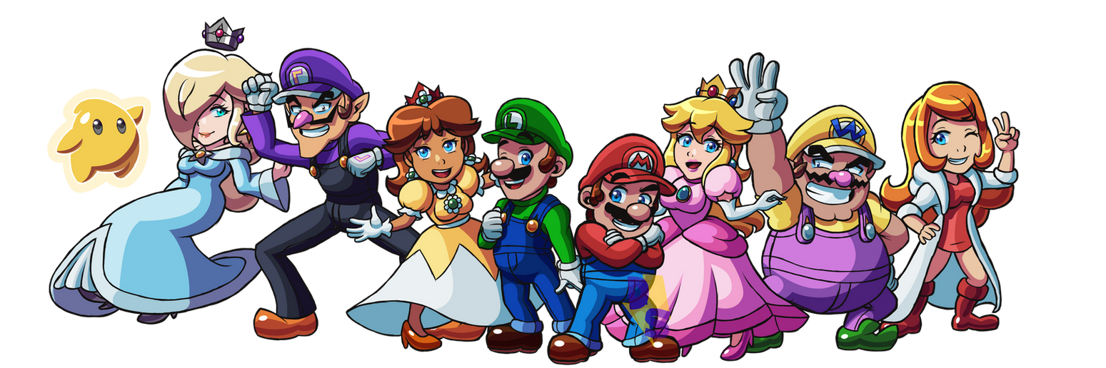 Super Mario Crew 2023 by Luigi192837465 on DeviantArt
