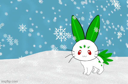 Snow Bunny by DreamNoms on DeviantArt