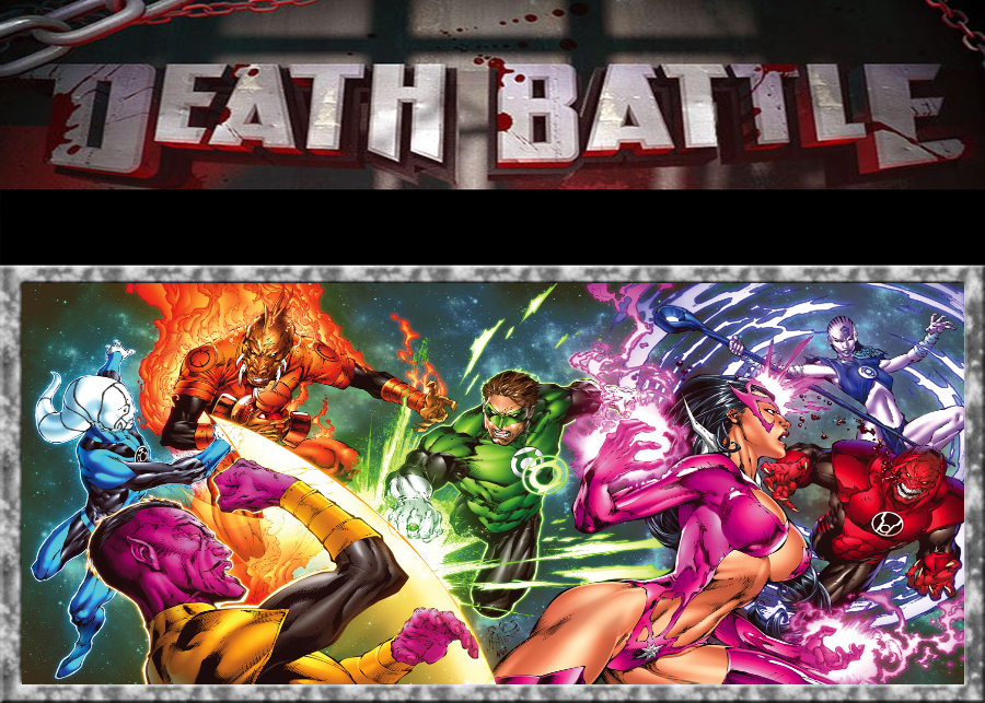 DEATH BATTLE DC Lanterns