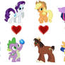 Mane 6 shippings 2