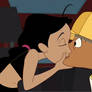 Penny Proud and Fifteen Cent kissing (HHH)