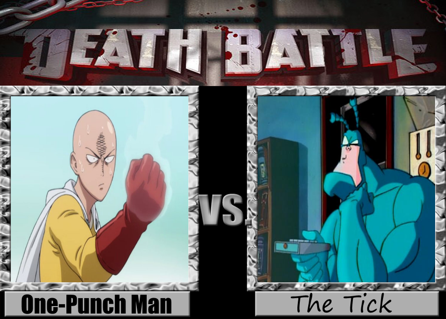 DEATH BATTLE One-Punch Man vs. The Tick