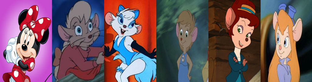 My Favorite Animated Female Mice by Jdueler11 on DeviantArt