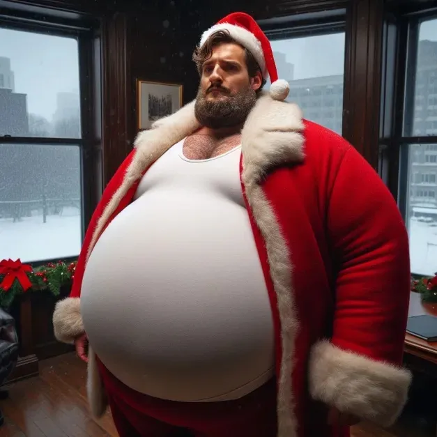 Fat Santa 2 by lolipoppopetiti on DeviantArt