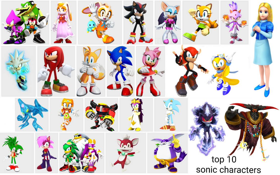 Sonic Characters By Princessprodigy567 On DeviantArt sonic-characters-by-princessprodigy567-on-deviantart