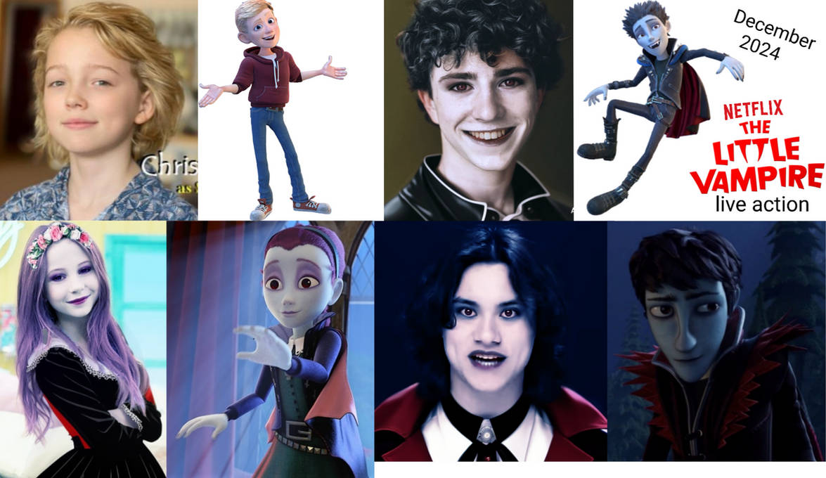 Little Ricky Vampire The little vampire live action movie cast by princessprodigy567 on ...