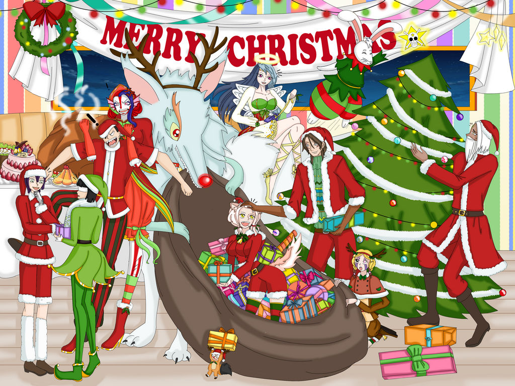 One Piece Christmas 2017 by Chaoussu on DeviantArt