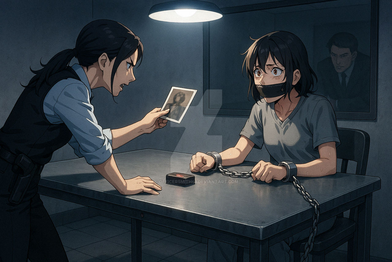 Interrogation Drawining Dangerous Interrogation by OfficerSmith43 on DeviantArt