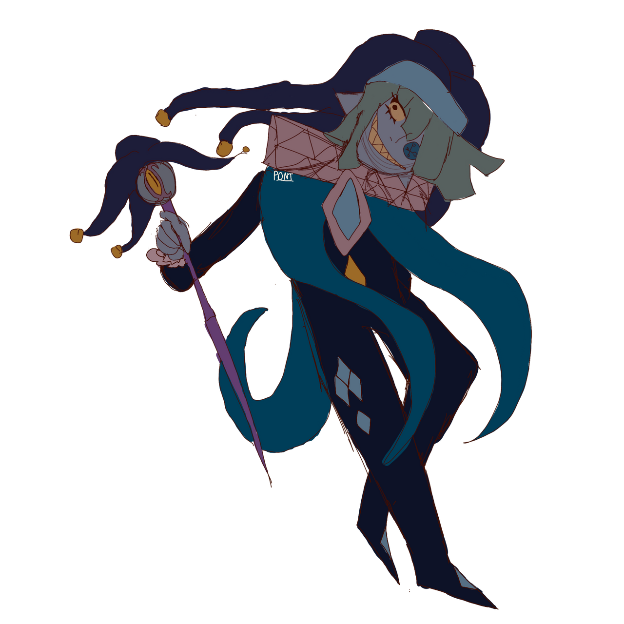 Jester Back Deviantart The Jester by PoniSama on DeviantArt