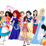 Disney Princess and Entourage