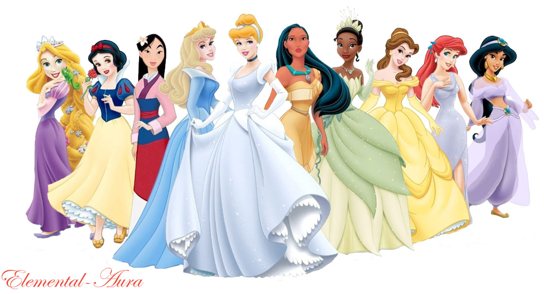 Official Disney Princesses by Elemental-Aura on DeviantArt