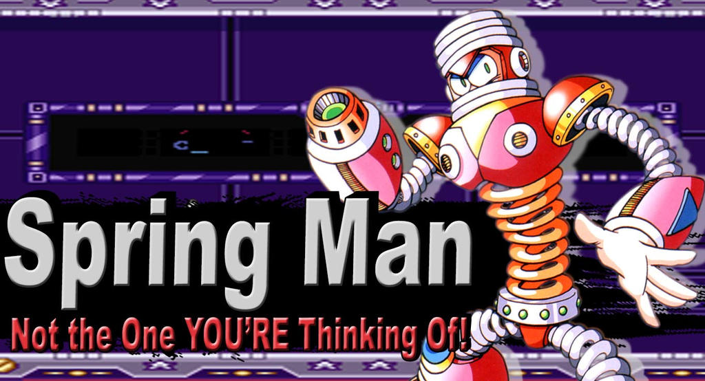 Spring Man (Mega Man) SSBU Request by Elemental-Aura on DeviantArt