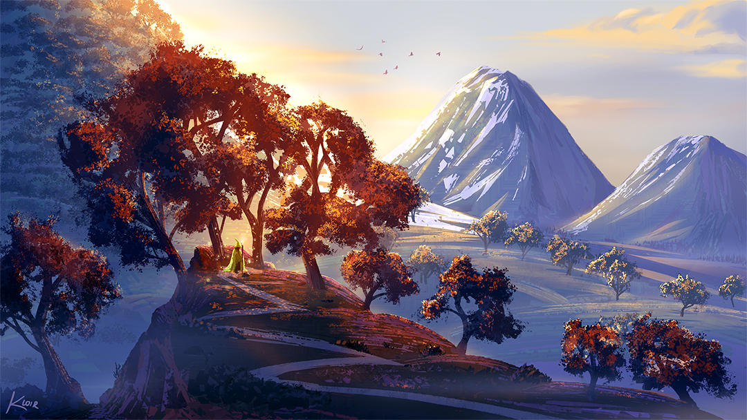 Tree Mountain by kloir on DeviantArt