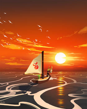 Wind waker Sunset