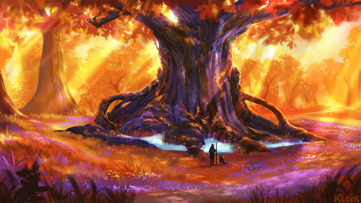 Autumn Tree by kloir on DeviantArt