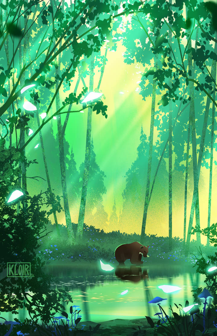 Bear Forest by kloir on DeviantArt
