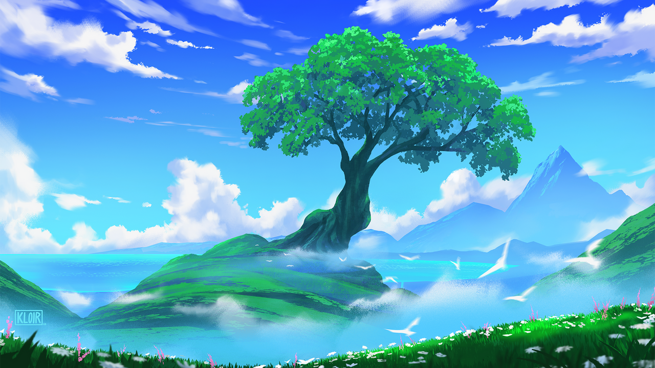 Tree Island by kloir on DeviantArt