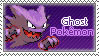 Ghost Pokemon Stamp