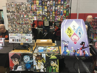 My set up at Camden Comic Con