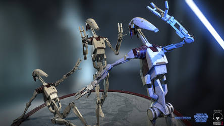 Unarmed Battle Droids