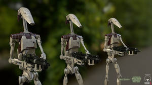 OOM Security Battle Droids