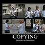 Motivitional Poster - Copying