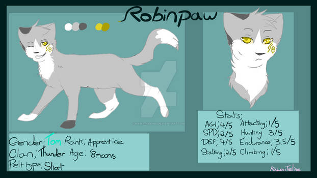 Robinpaw Ref sheet