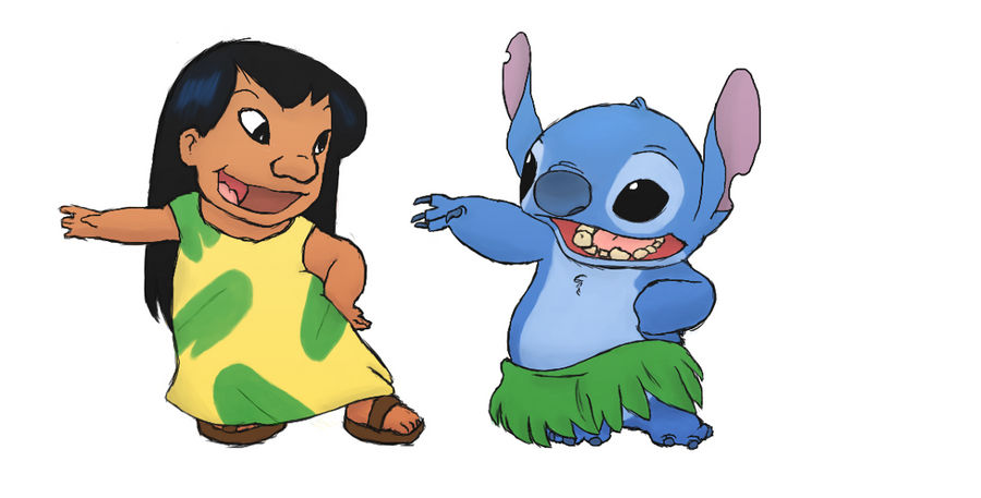 Lilo And Stitch Hula by ineap09 on DeviantArt