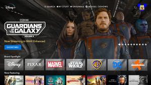 Disney+ Main Menu (FANMADE)