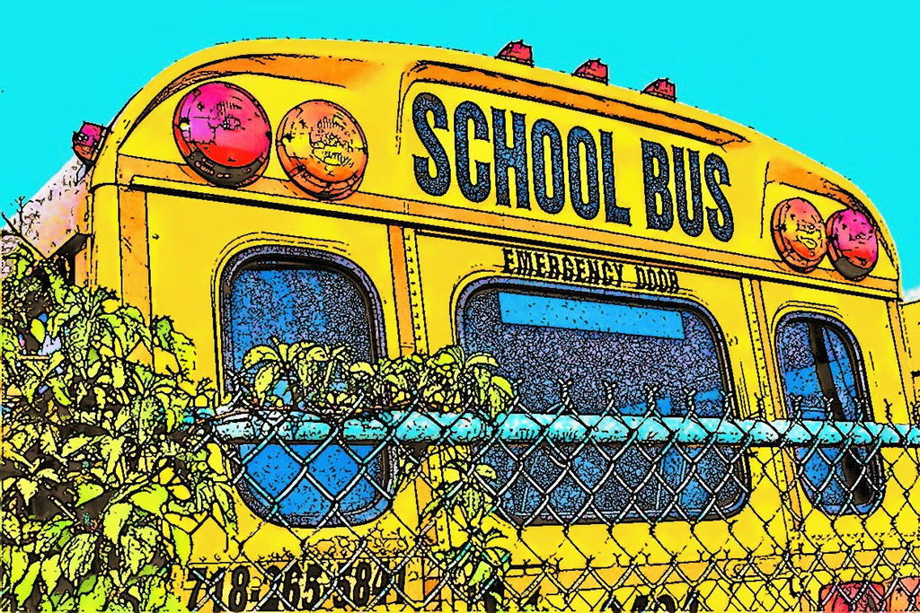 school bus by artgrunt on DeviantArt