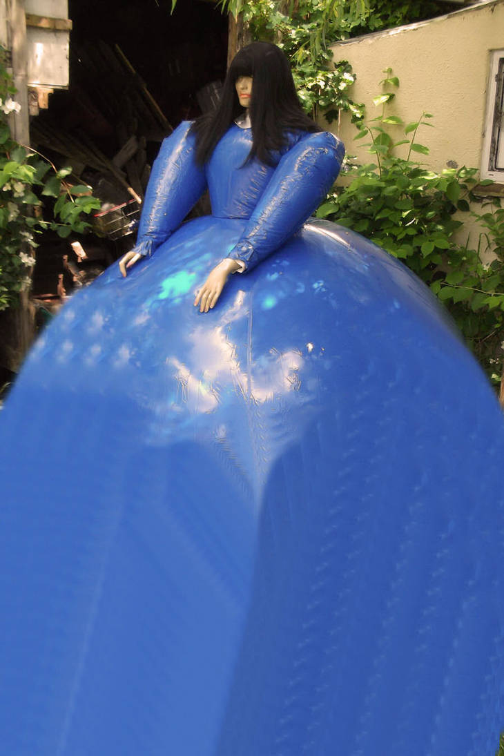 Inflatable Crinoline For Wedding Gowns Ballgowns I by puncturegown on