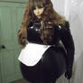 Inflatable maid Marcia gets a puncture