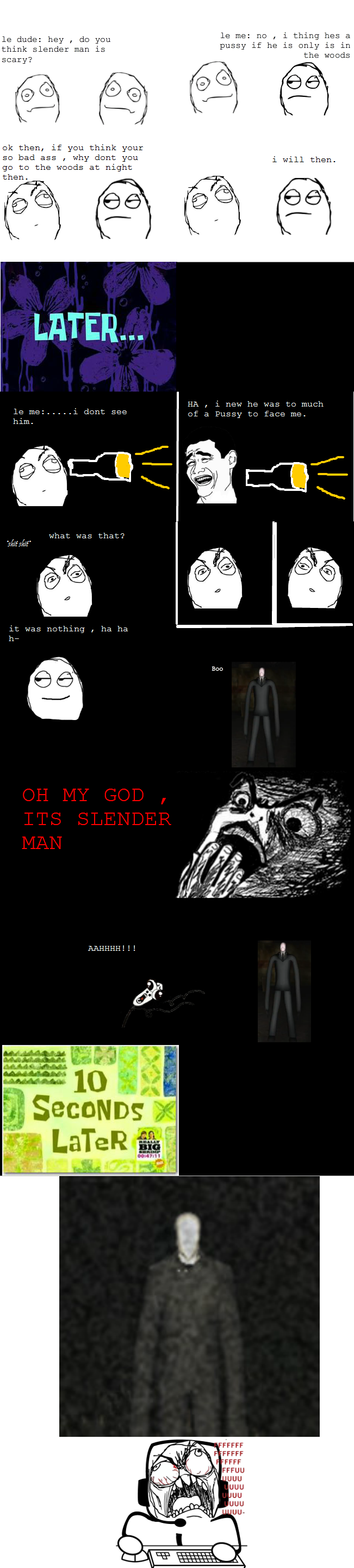 My Fisrt Time Playing Slender Man