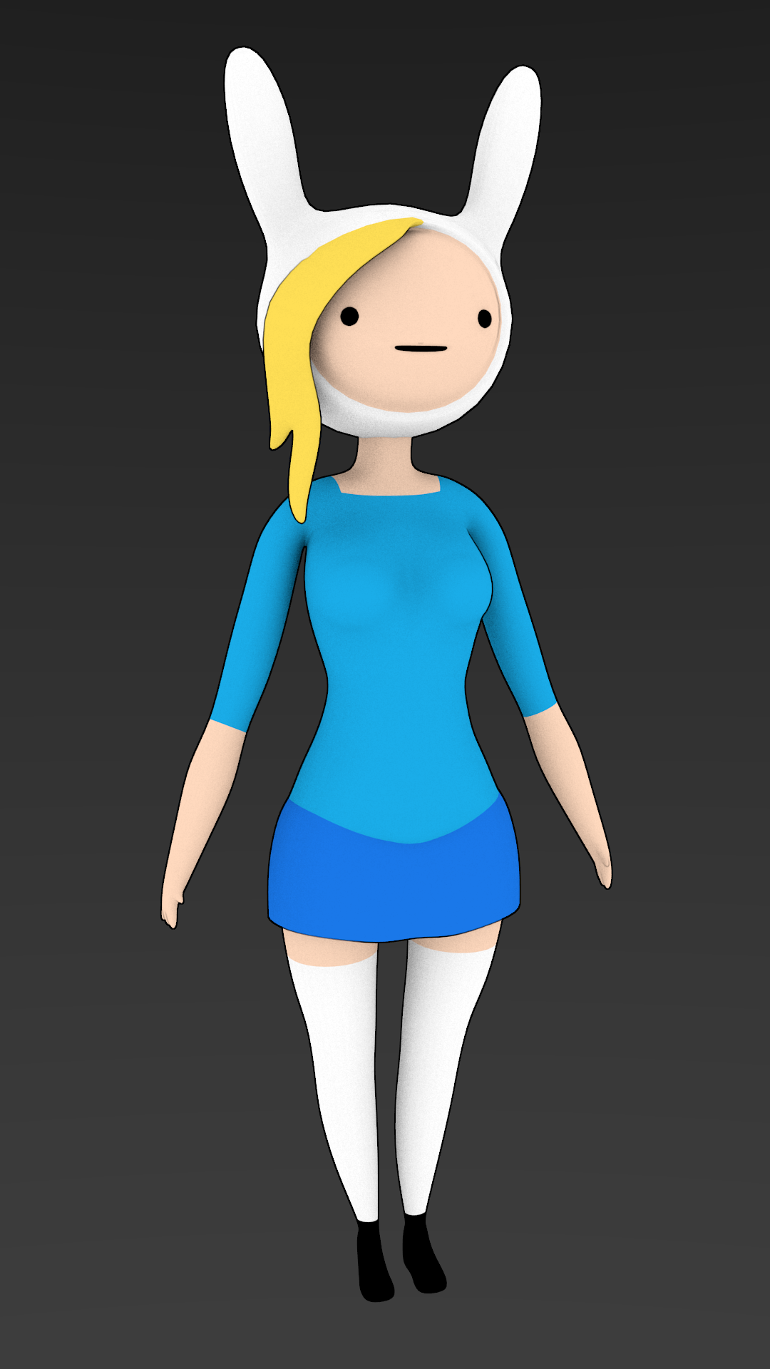 FIONA (HORA DE AVENTURA) - 3D model by contatoinfiniteagencia [8aa1cce] -  Sketchfab