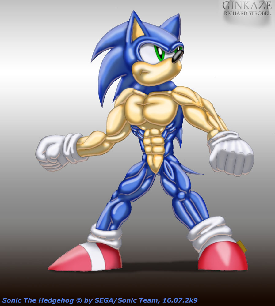 ACAB BLM LGBTQ+ Muscular Sonic