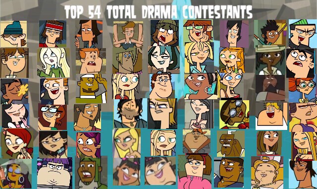 Top 40 Total Drama Characters by air30002 by air30002 on DeviantArt