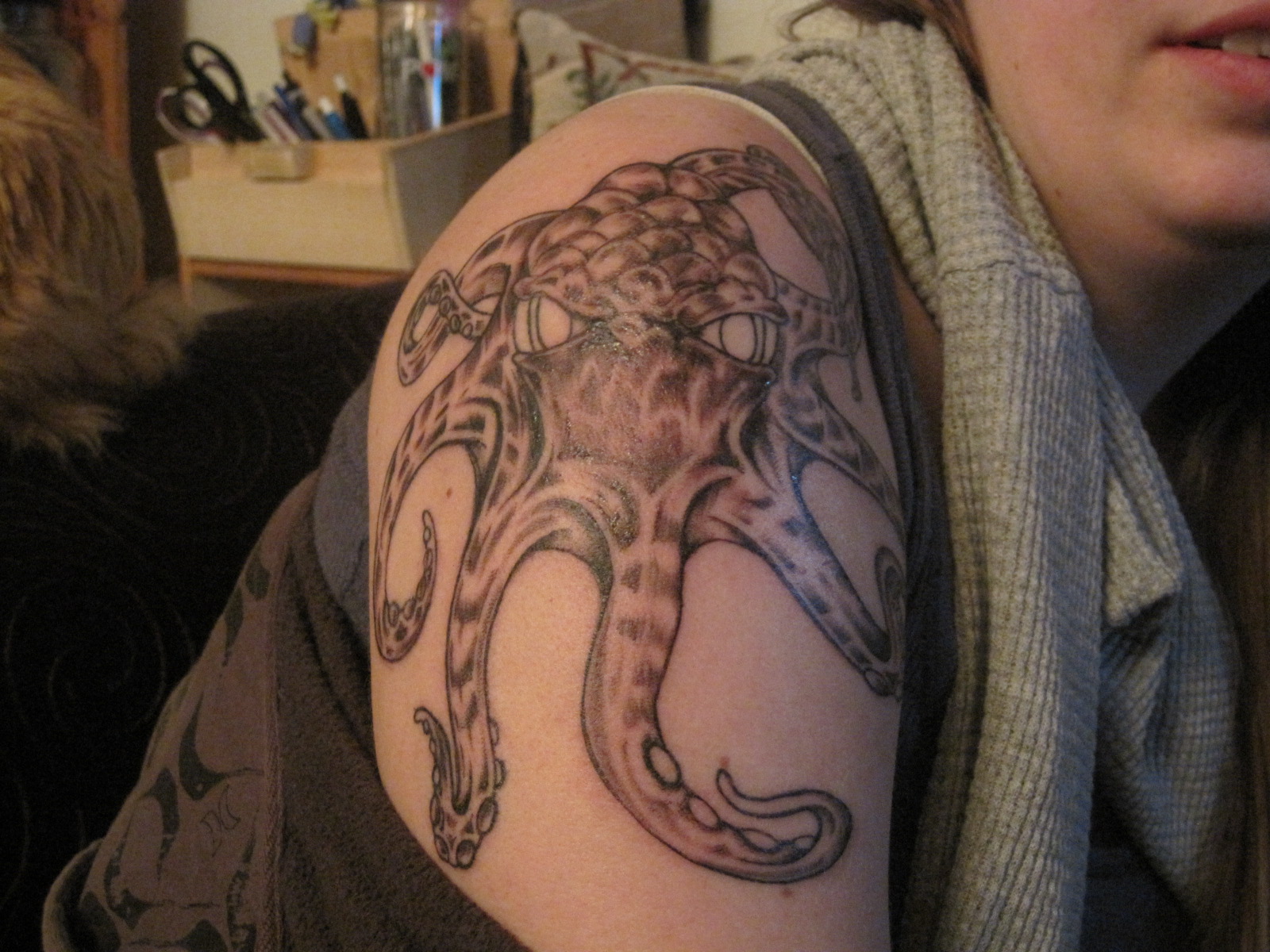 octopus shaded