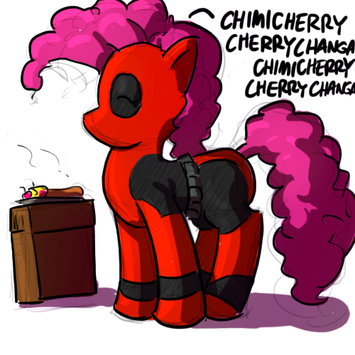 Pinkie Pie is Deadpool