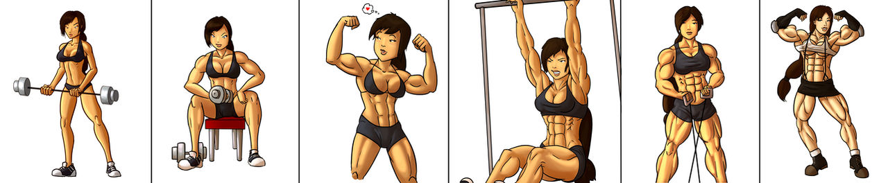 Muscle Franmie Ritualist Deviantart Commission 27 by Ritualist on DeviantArt