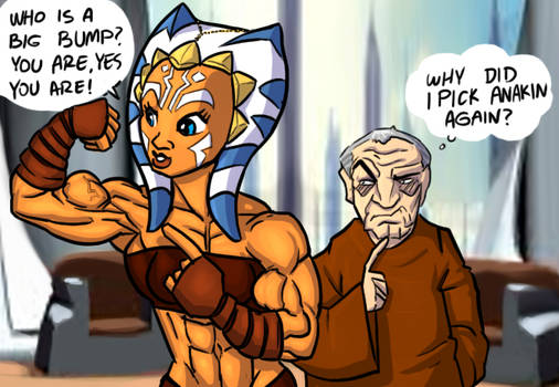 Dubious Palpatine and Ahsoka