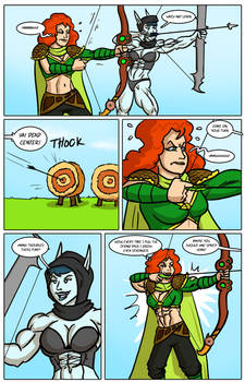 Archery contest comic page 07