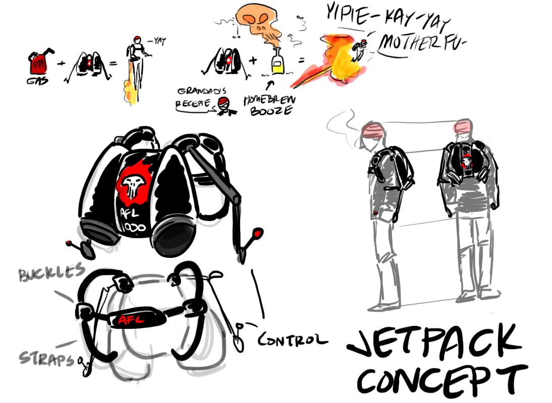 Jetpack concept